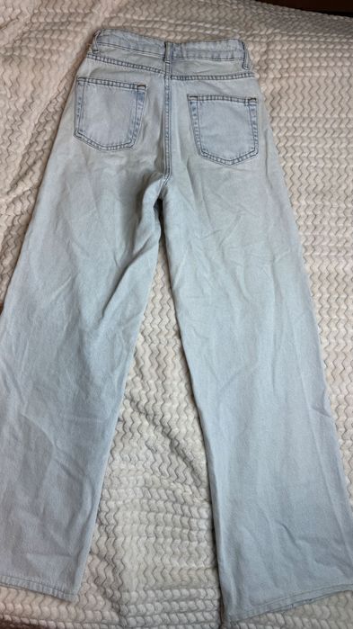 Джинси-кльош голубі