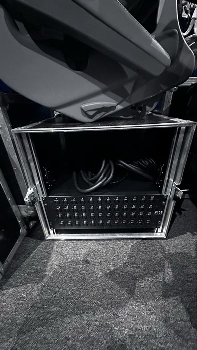 Zike labs Spliter audio 48-kanałowy Basic Line Plus + rack (case)