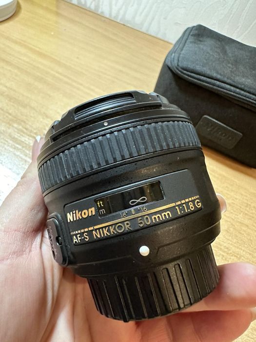 nikon af s nikkor 50mm f 18g - купити об'єктиви - Ціна на OLX.ua