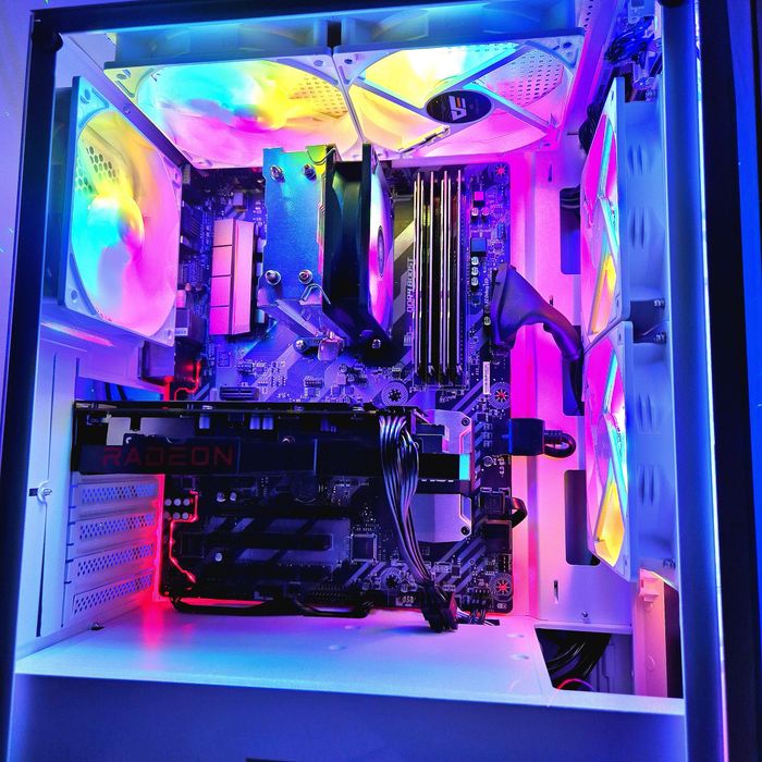 Komputer RX6600XT/Rtx3060ti/R5/16gb ram/Gamingowy Okazja Gwatancja