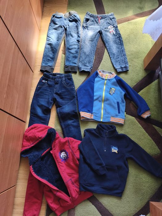 Ubrania chłopięce rozm. 110