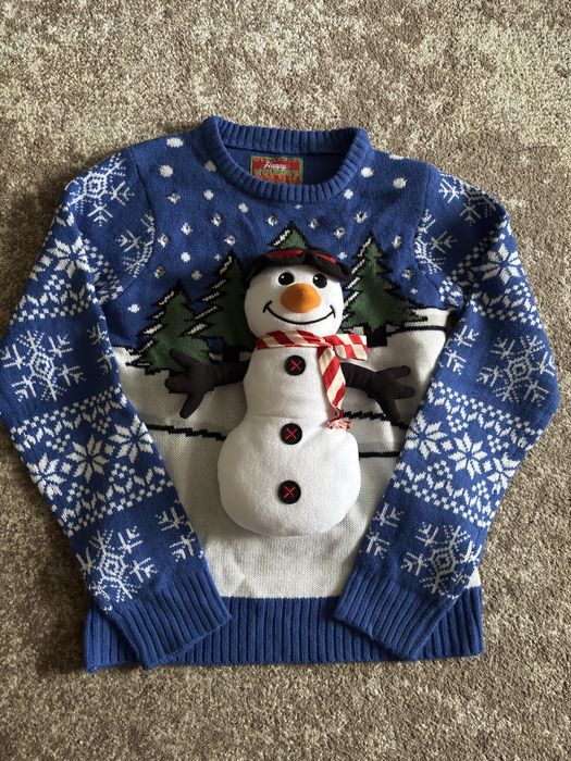 Новорічна тепла кофта з вогниками!)