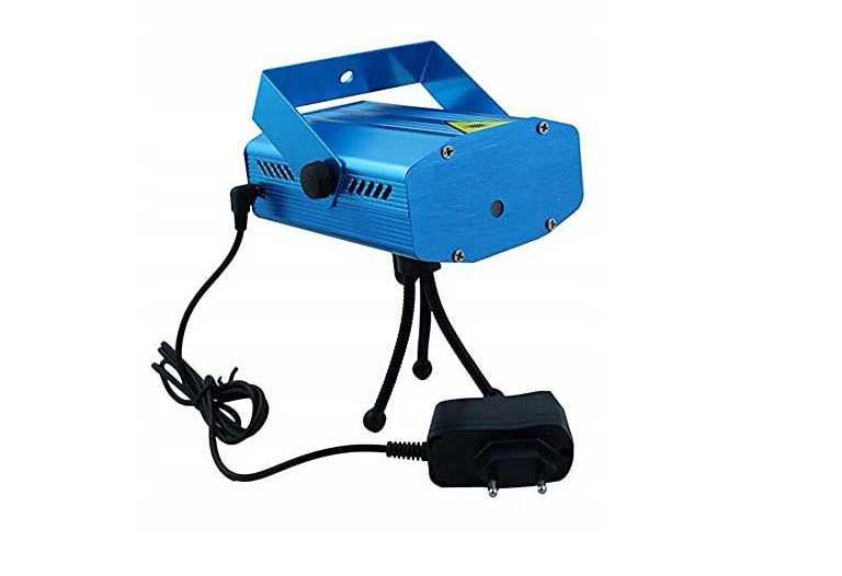 PROJEKTOR LASEROWY Dyskotekowy Światła Led Laser + GRATIS