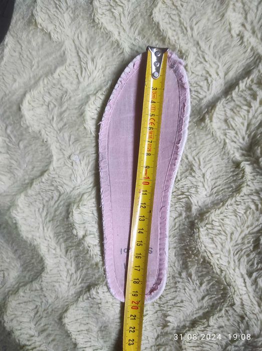 Dziewczęce czarne buty obuwie do szkoły 19.5 cm buciki na rzep