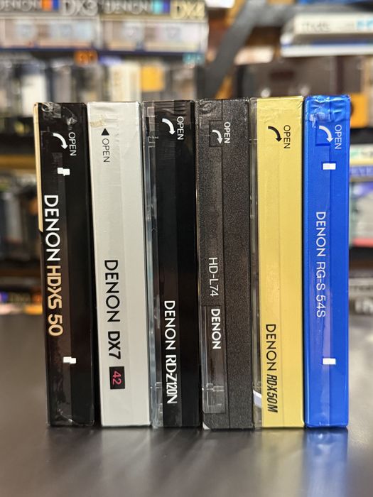 Продам аудио кассеты Denon