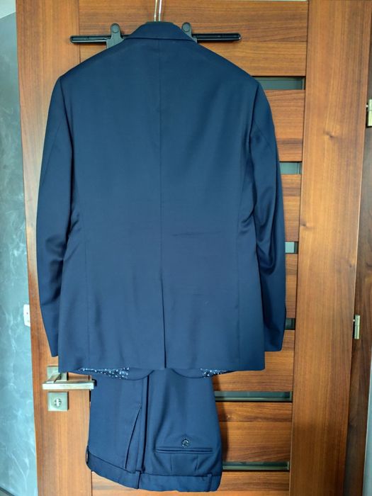 Vistula, granatowy garnitur 182/100/98