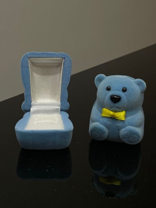 Caixa para anéis - urso