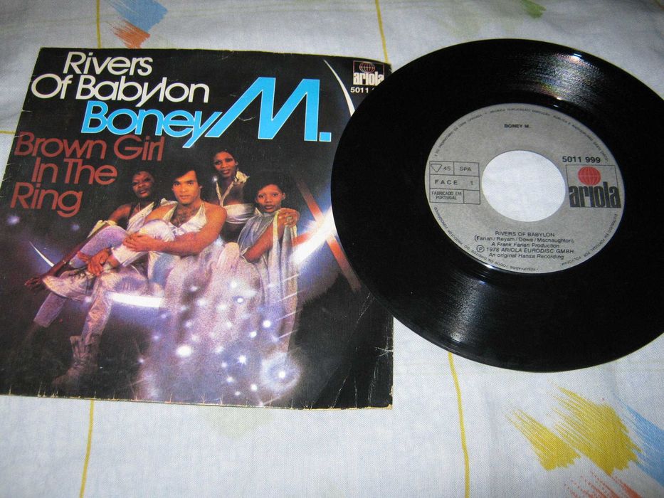 Boney M Rivers Of Babylon vinil single
