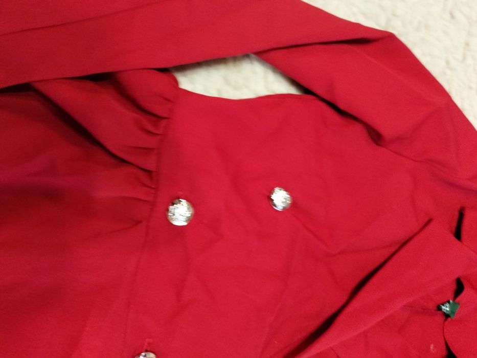 Сукня піджак  червого кольорову