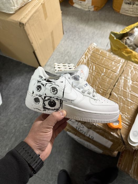 Кросівки Nike Air Force 1 Low x Supreme x Comme Des Garçons 38/37