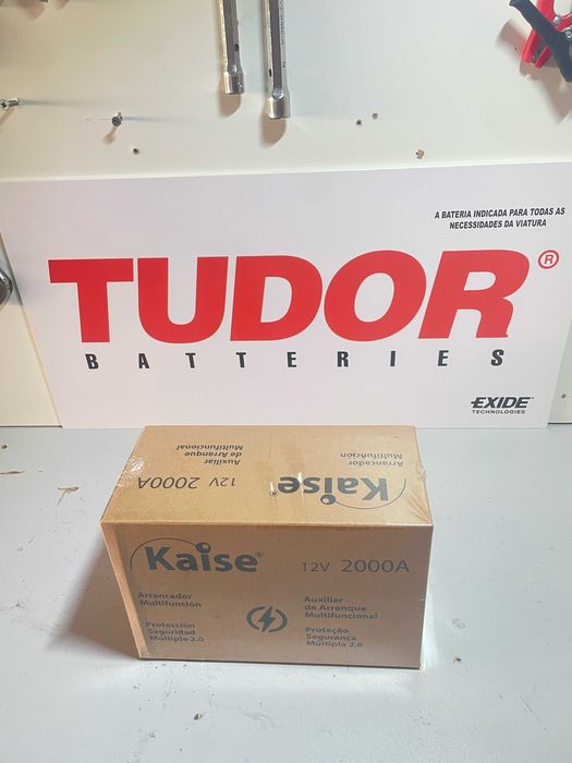 Booster / Arrancador de Bateria Lítio KAISE L076 2000A 12V – Novo