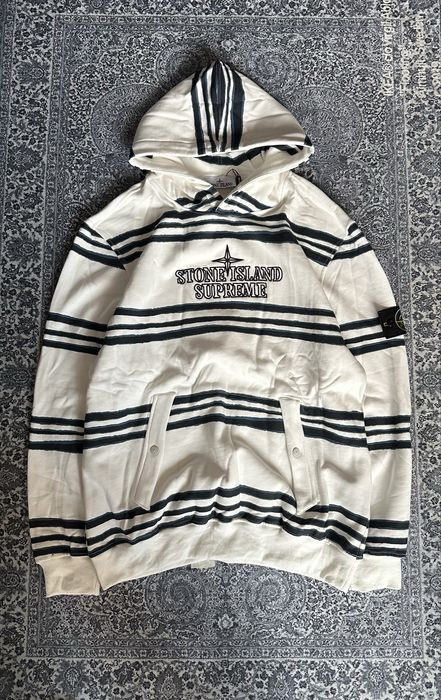 худі stone island x supreme | худі стон айленд  супрім