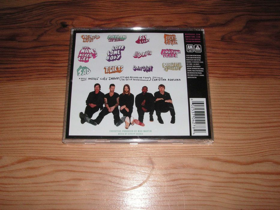 CD Maroon 5 - Overexposed