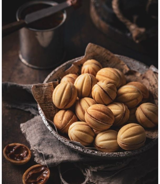 Орешки со сгущенкой