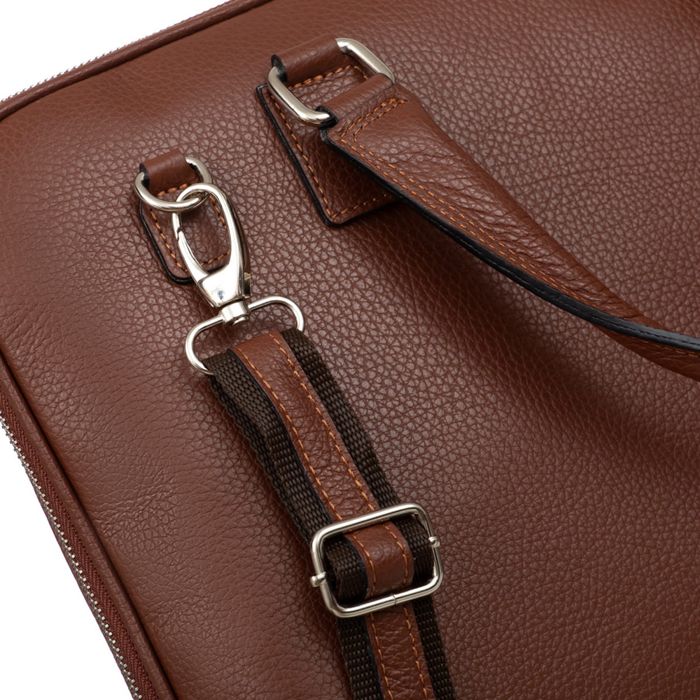 Torba na latopa skórzana, teczka na dokumenty