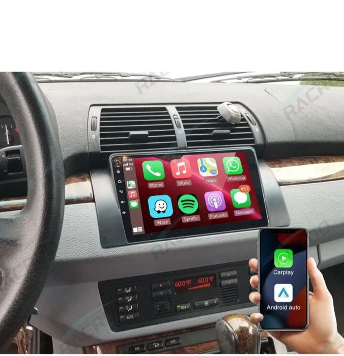 Android магнітола 4/64 BMW Х5 Е53 е53 E39 е46 е39 Е38 Е46 1999-2005p