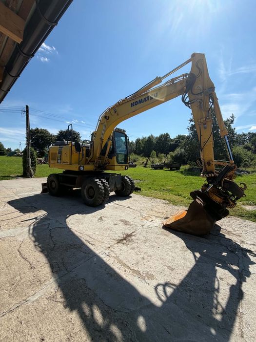 Koparka kołowa Komatsu 140-7rototilt engcon