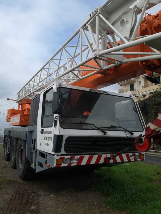 Grua Móvel Krupp KMK 3045 – 45t – All-Terrain – Funchal