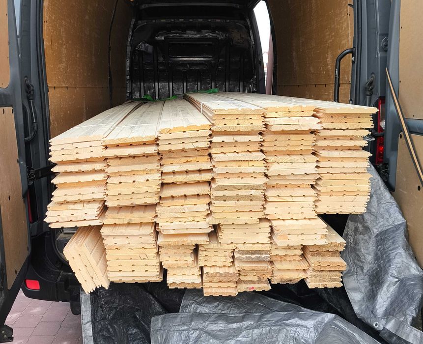 Boazeria, deska elewacyjna, sztachety, deska tarasowa