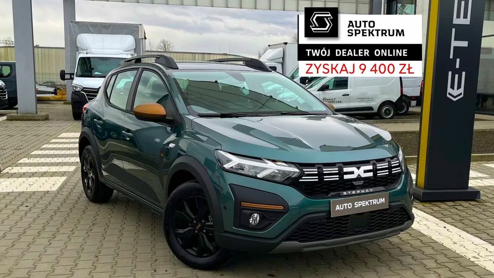 Dacia Sandero Stepway EXTREME ECO-G 100 - zyskaj 9 400 zł z FINANSOWANIEM