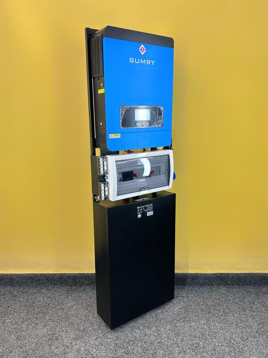 СРЖ ST 1P 10.2kW l 12.43kWh WiFi Bluetooth (інвертор SUMRY, АКБ LG Chem, електростанція, система резервного живлення)