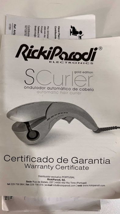 Ondulador Automático de Cabelo SCurler Ricki Parodi