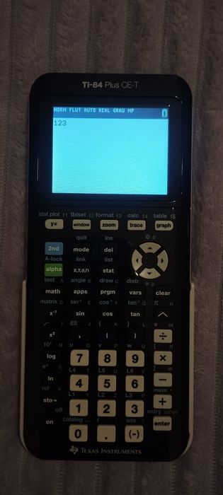 Calculadora TI-84 Plus CE-T