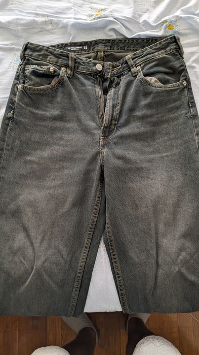 Calças baggy pull and bear novas
