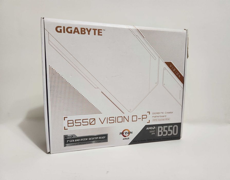 Материнська плата Gigabyte B550 Vision D-P (AM4)