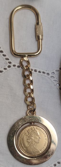 Porta chaves VintageElizabeth II