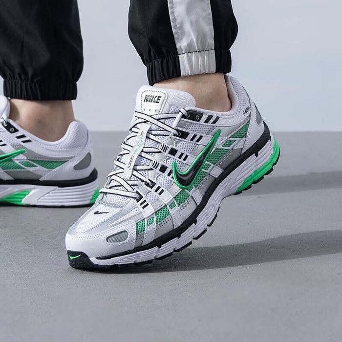 Кросівки Nike P6000 White Green Взуття Найк Кроссовки Топ Постачальник
