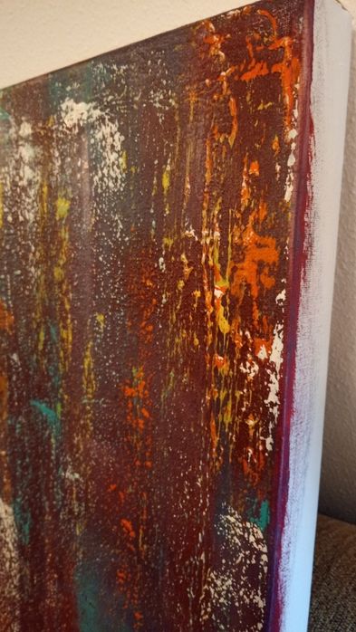 Quadro pintura abstrata