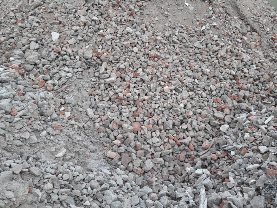 Krusztwo mielone betonowe, ceglane, mieszane