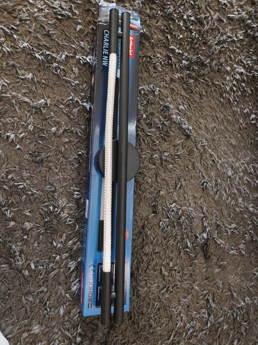 Nowoczesny kinkiet ścienny LED Activejet CHARLIE NW 80cm czarny NOWY
