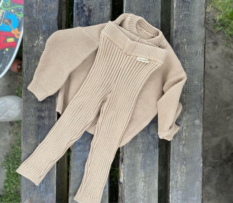 Вязаний комплект, 3-4 роки