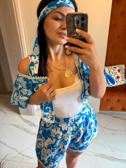 Zestaw lato spodenki i bluzka M