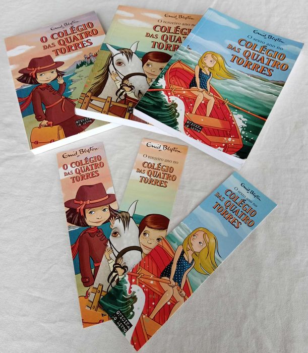 Coleção As Gémeas e Colégio das 4 Torres de Enid Blyton [Preço Conj]