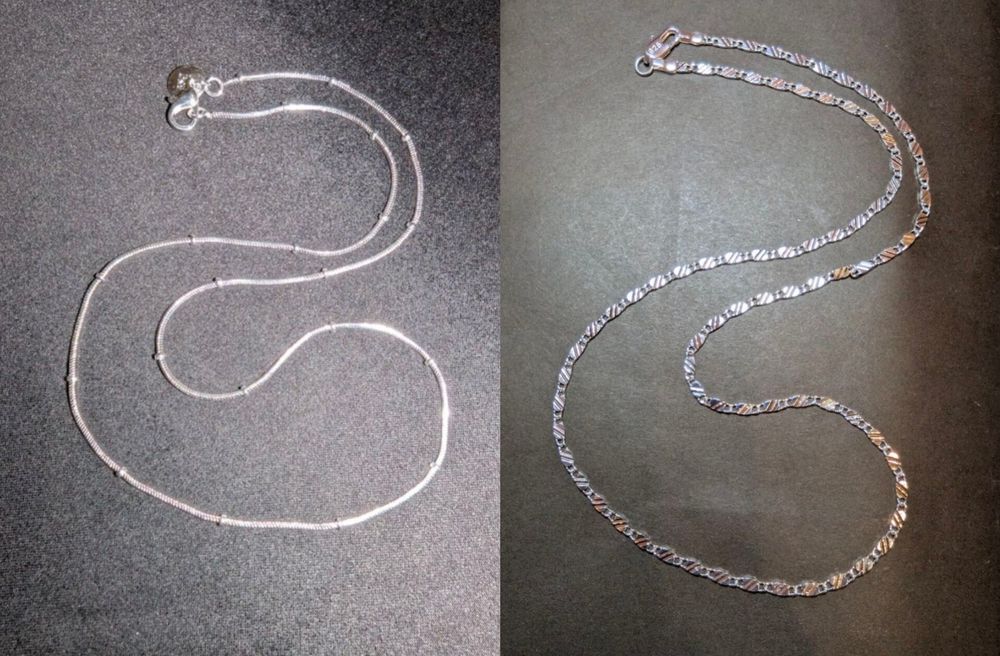 Ланцюжок ЗНИЖКА!!!  срібний 925s срібло змійка цепочка серебро змейка