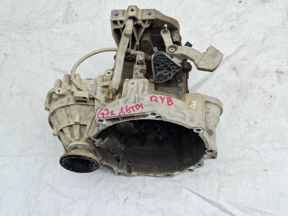 skrzynia biegów manual 5 biegów vw golf vii 7 5g 2012 - 2016 1.6 tdi cxx cxxb 329678 km qyb