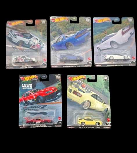 HOT WHEELS Premium Car Culture - Mountain Drifters - zestaw 5 sztuk