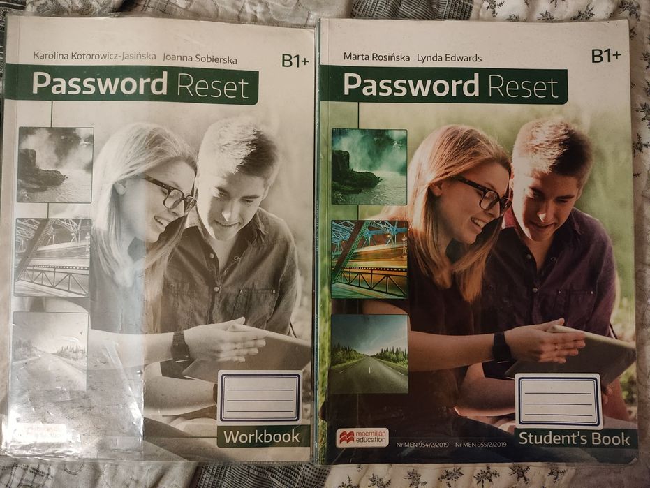 Password Reset Student's  Books + Workbook B1+