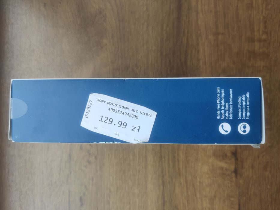 Nowe słuchawki Sony MDR-ZX310AP