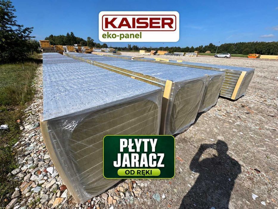 Płyta warstwowa  80mm wełna mineralna biała | OD RĘKI Jaracz