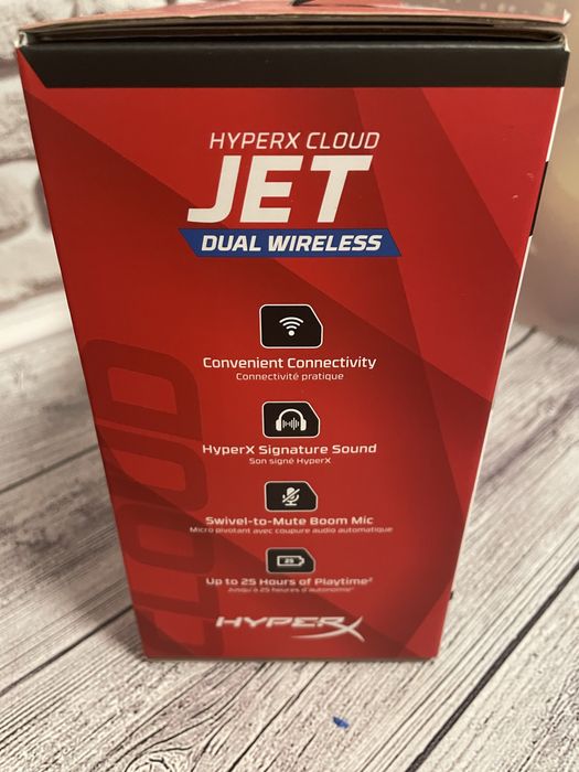Słuchawki HYPERX Cloud Jet Wireless nowe