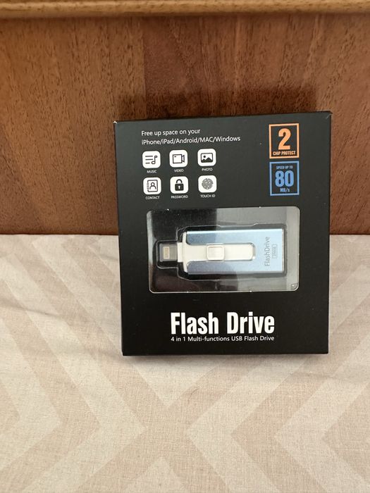 Флеш накопичувач для iPhone,  флешка USB Type-C памʼять 256