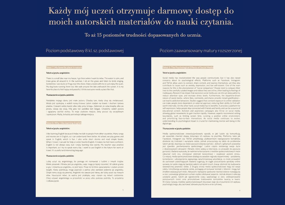 J. Angielski - KOREPETYCJE: Egzamin, Matura, Praca - RAZEM DAMY RADĘ!