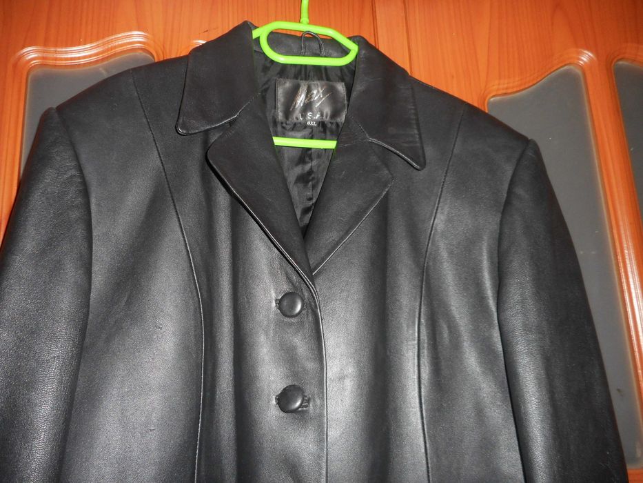 Натуральна шкіра! Жіночий плащ. USA America. Осіннє пальто