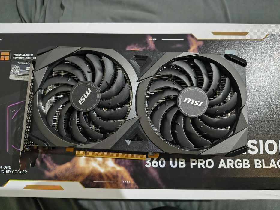 Karta Graficzna NVIDIA MSI 3060 Ventus 2X 12GB