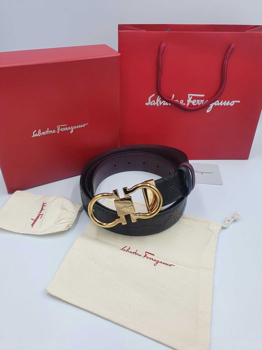 чоловічий ремінь Salvatore Ferragamo Мужской ремень SF