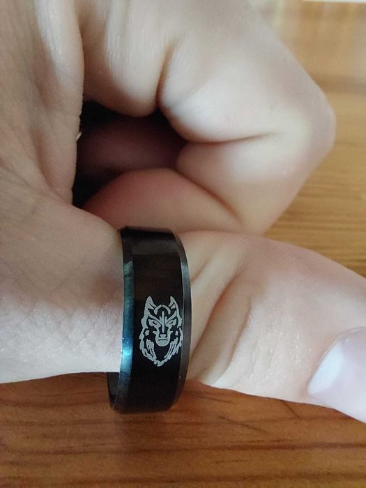 Anel homem preto